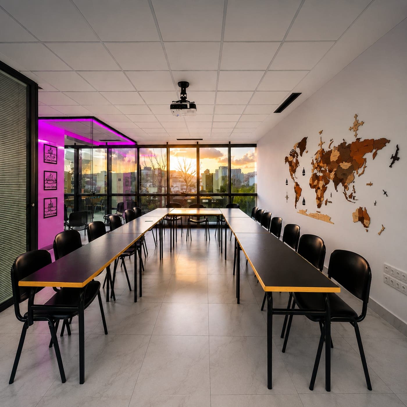 L'espace de formation Aleph Center à Tanger