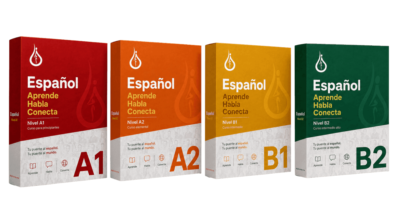Manuels d'espagnol Aleph Center, niveaux A1 à B2