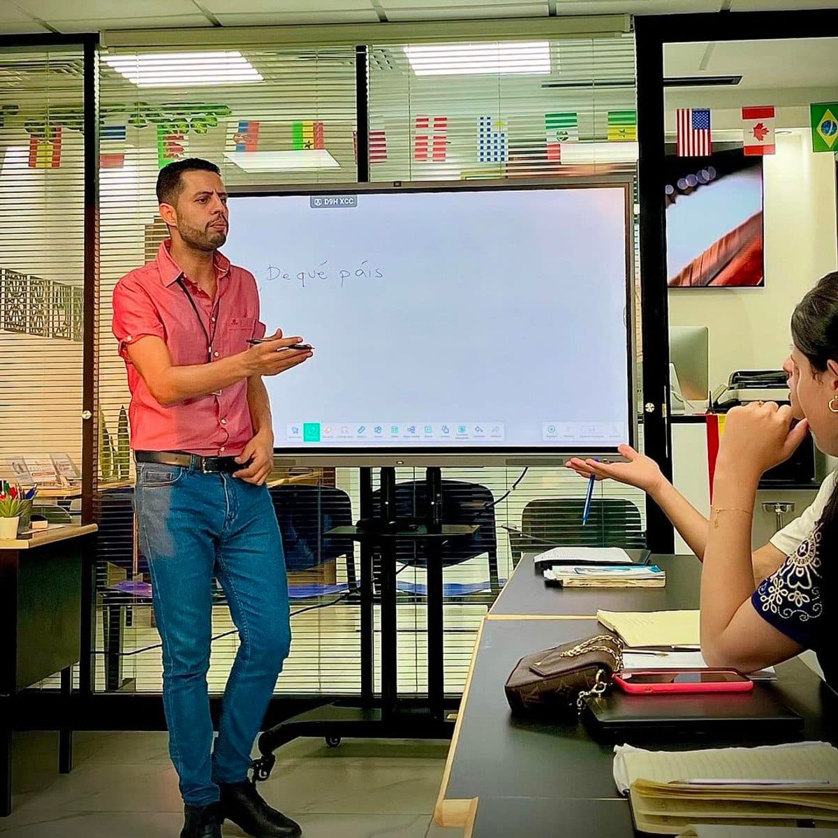 Dr Omar El Hammoud en classe